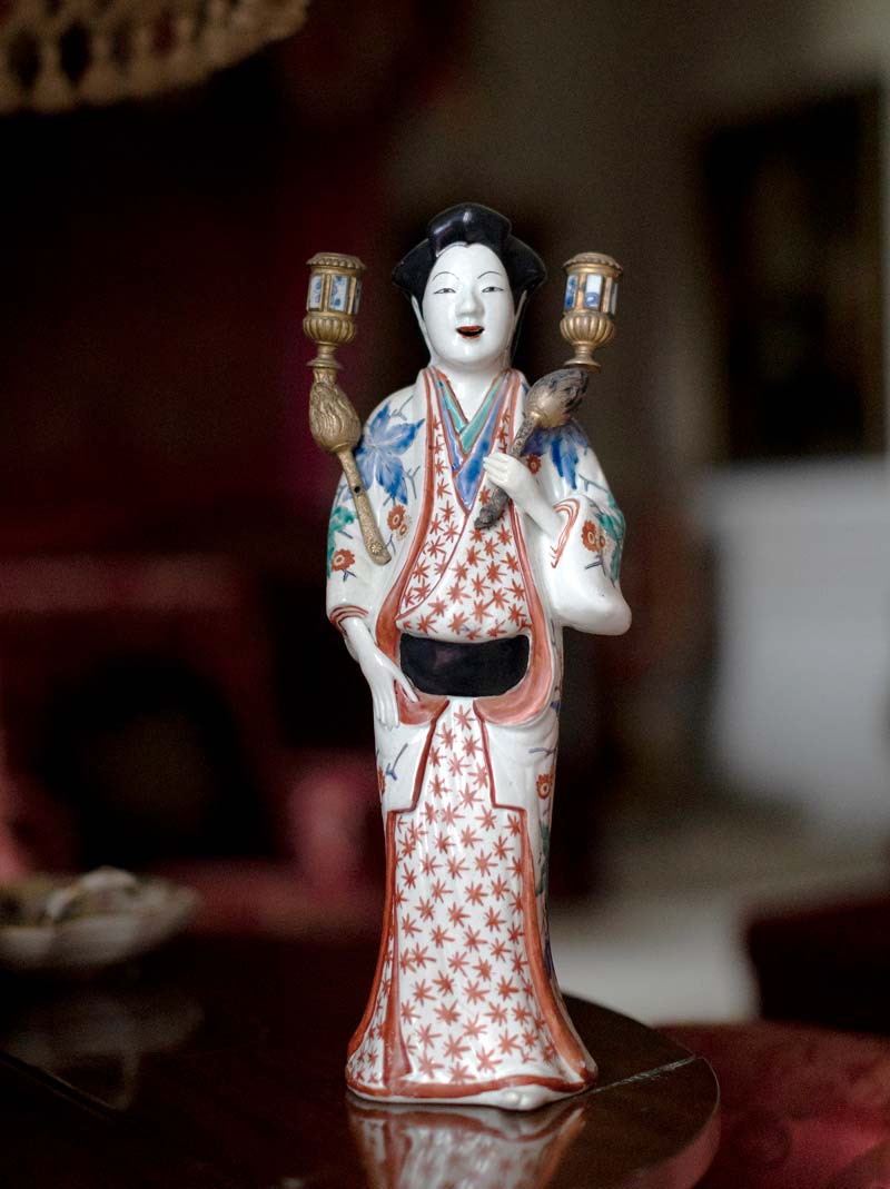 A Japanese Kakiemon bijin (or beautiful lady) of the Edo Period