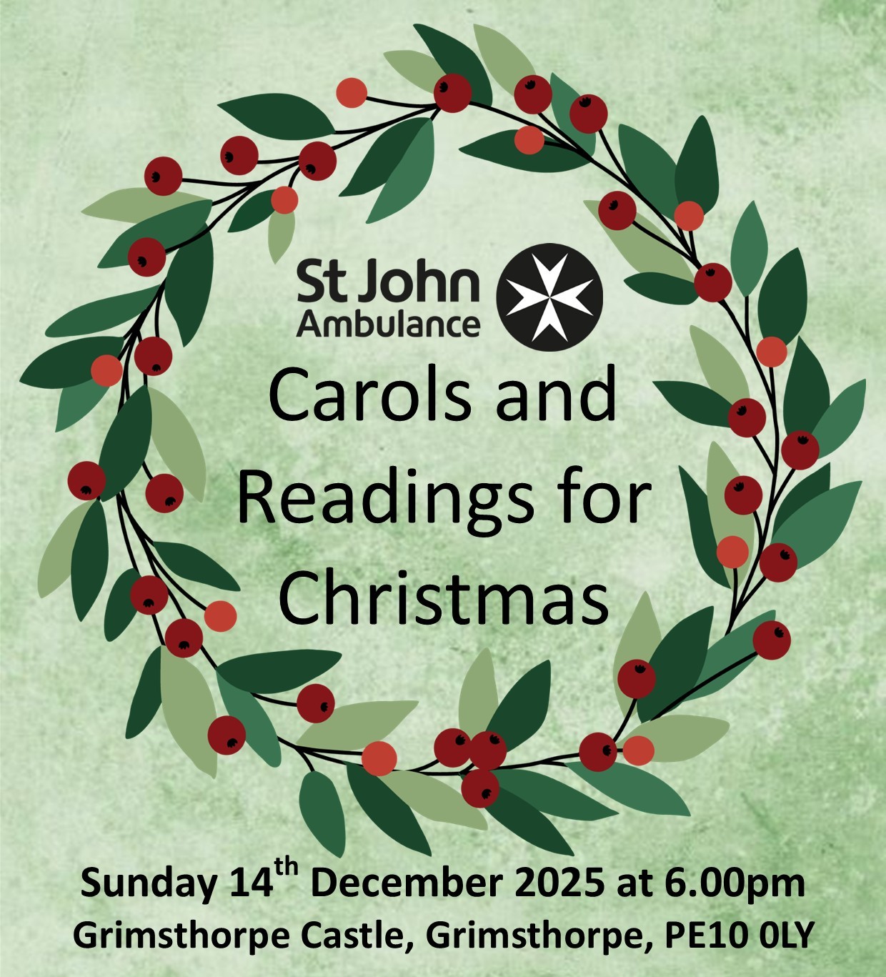 St John Ambulance Carols and Readings for Christmas 