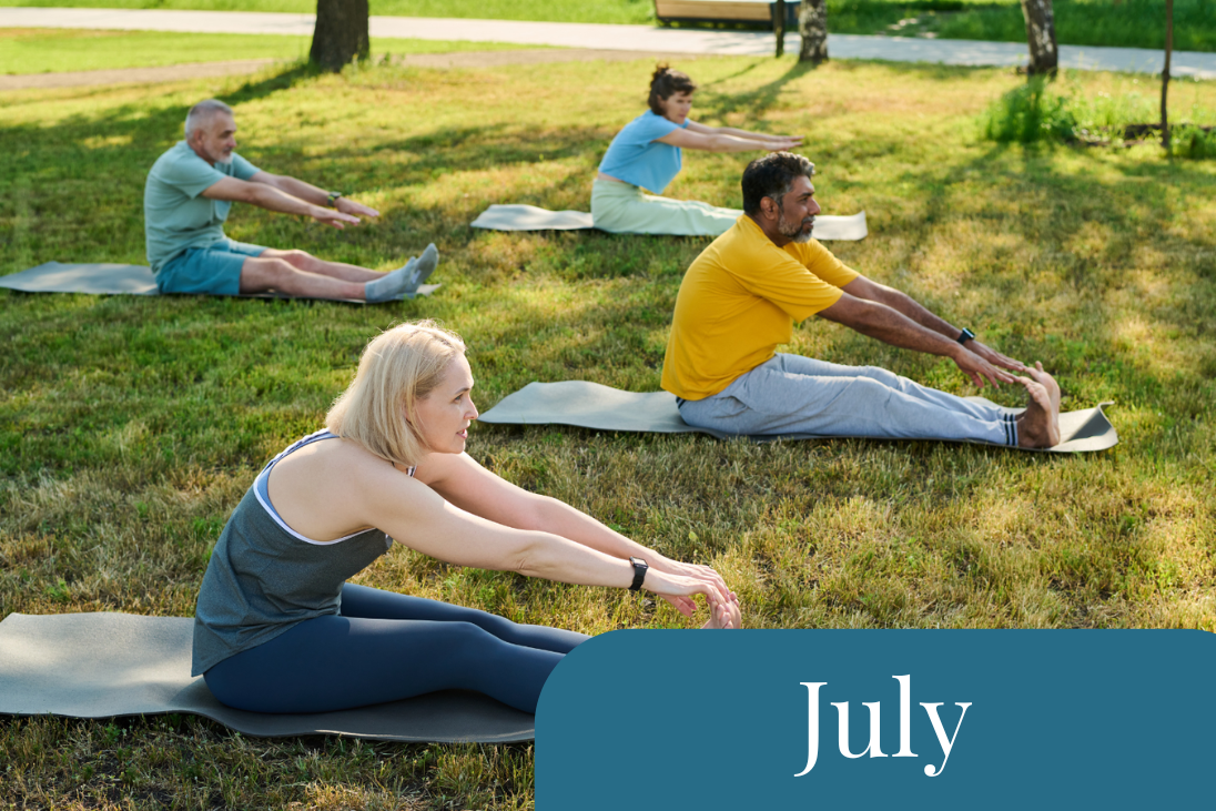 Open Air Yoga at Grimsthorpe